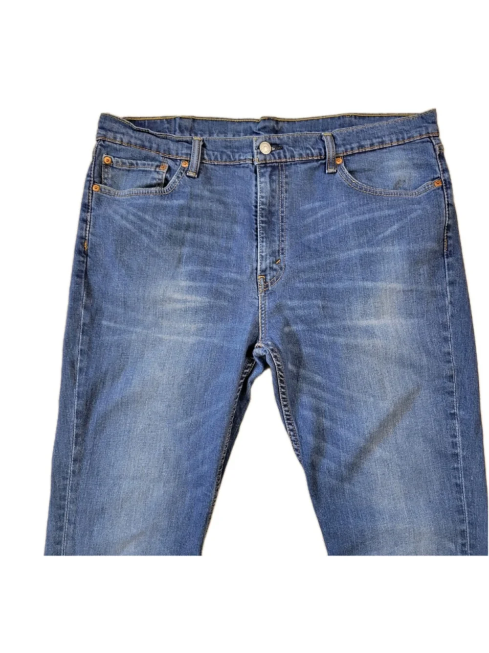 Levi's 511 Slim Straight Leg Blue Jeans Size 40/32 Men's Excellent Condition